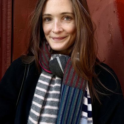 Grace O&rsquo;Neill Dougherty wearing a scarf