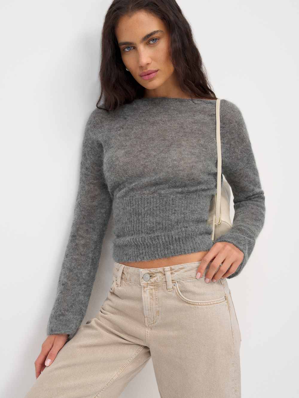 Soren Sheer Alpaca Sweater Top