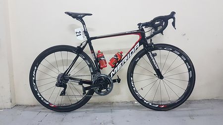 Vincenzo Nibali's Merida Scultura
