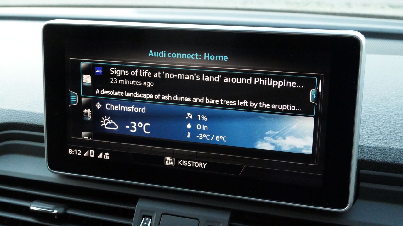 You can check the weather and keep up to date with the latest news