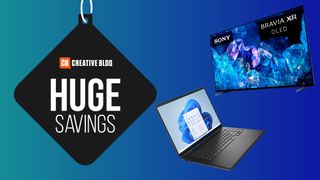 Best Buy anniversary sale deals: images of an HP laptop and Sony TV on a blue background with the text 'huge savings'