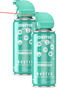 Compressed air | That's kind of it | Two cans of good ol' compressed air | Love it |$14.99$12.74 at Amazon (save $2 and a bit, I can't count)