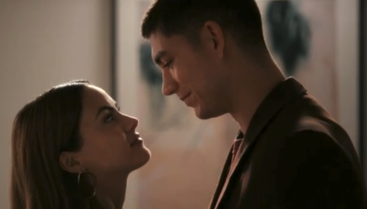 Camila Mendes and Archie Renaux in Upgraded