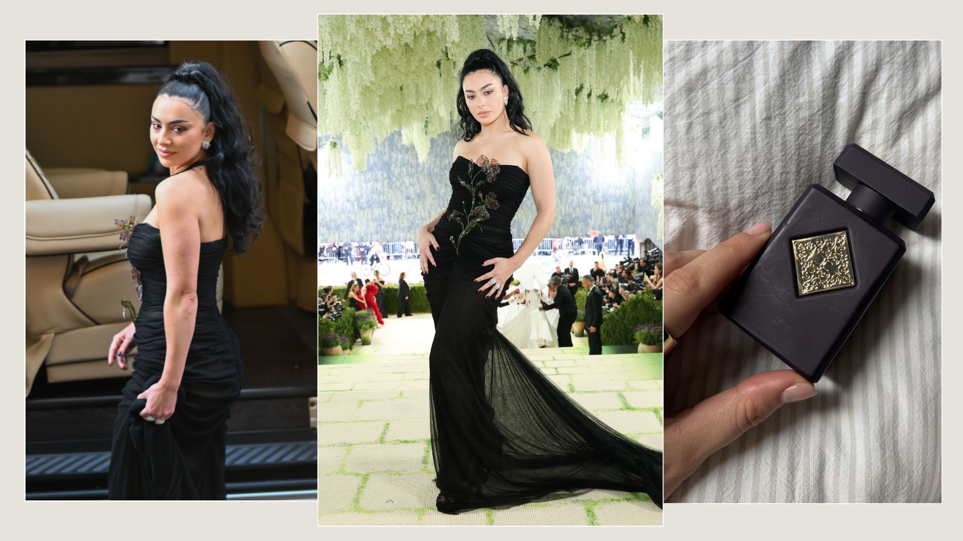 Charli XCX at the Met Gala 2026 and Initio Atomic Rose Perfume