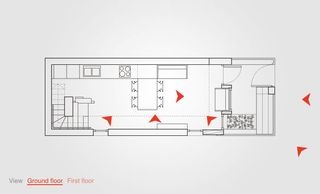 Haringey Brick House ground floor plan