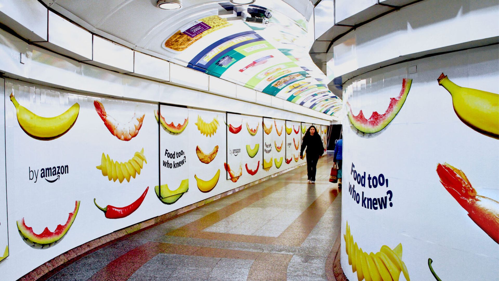 Amazon's first-ever grocery ad is a retro delight | Creative Bloq