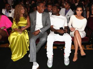 Kim Kardashian, Kanye West, Jay-Z, Beyonce