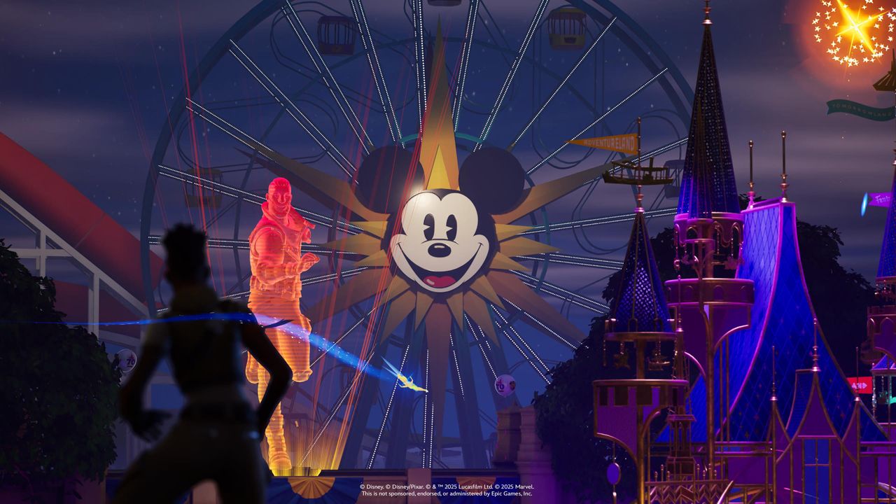Disneyland Game Rush &ndash; Fortnite Creative Island