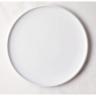 Mack white dinner plate