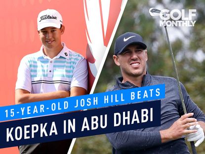 15-Year-Old Sensation Josh Hill Beats Brooks Koepka In Abu Dhabi Practice