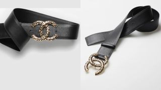 Chanel Calfskin Belt