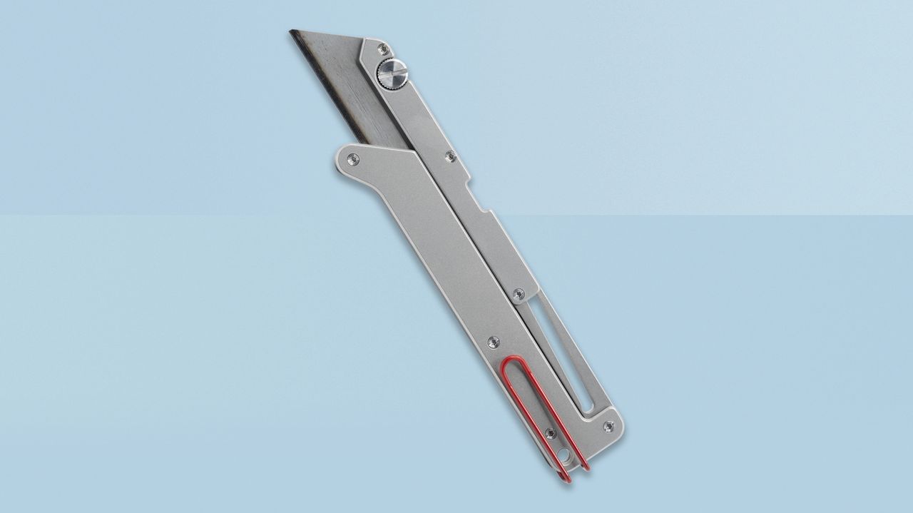This 6mm-thin utility knife flicks open like something far more expensive, but its cleverest feature is surprisingly ordinary