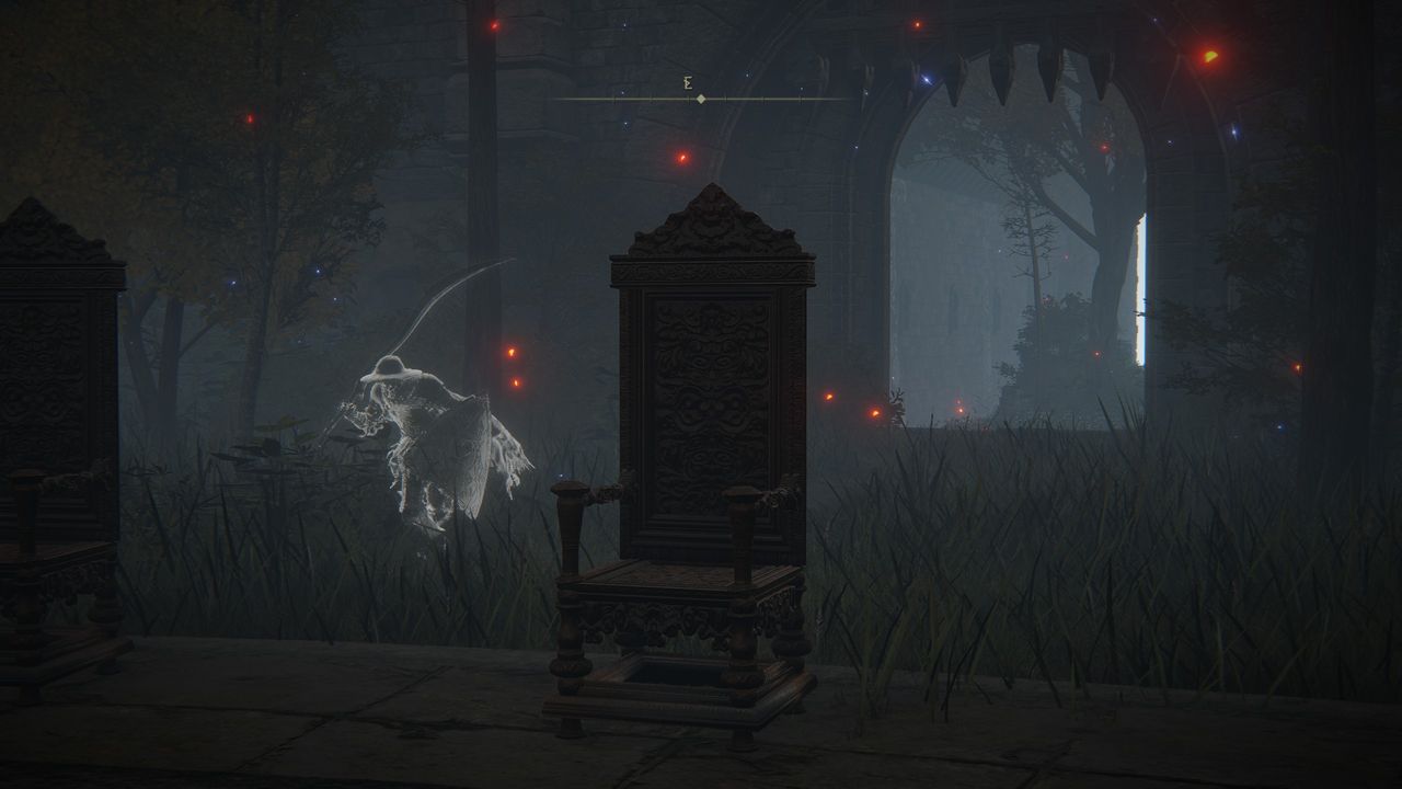 Chair and moongazing grounds of Elden Ring
