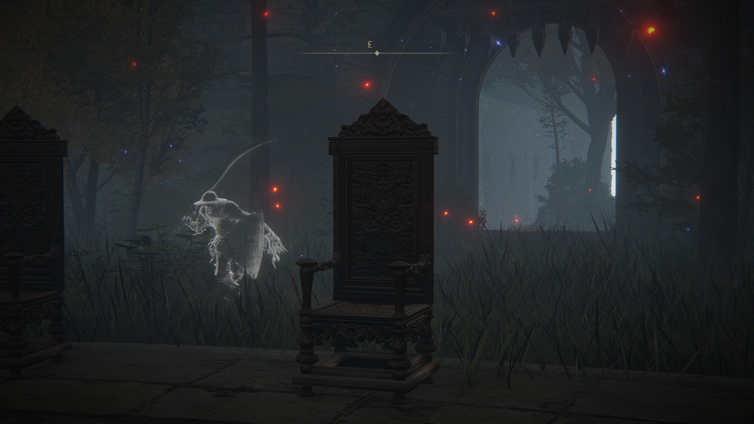 Elden Ring's latest patch tried to sneak a big 'ole chair into a boss arena like we wouldn't notice and immediately ponder the lore implications