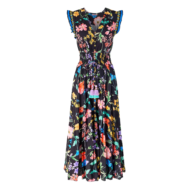 Mulitcoloured floral dress, Joe Browns