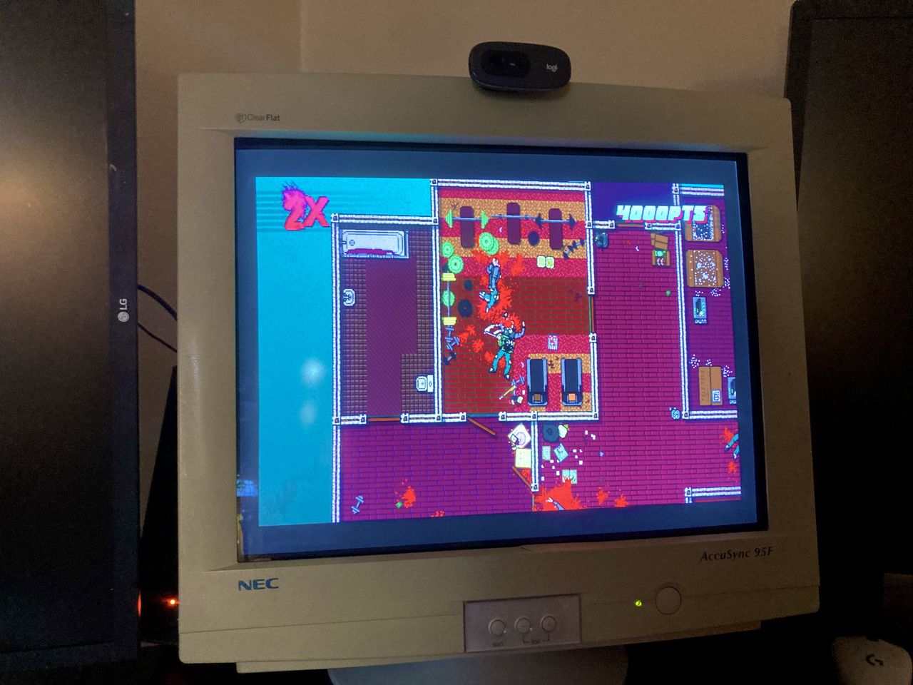 CRT PC setup
