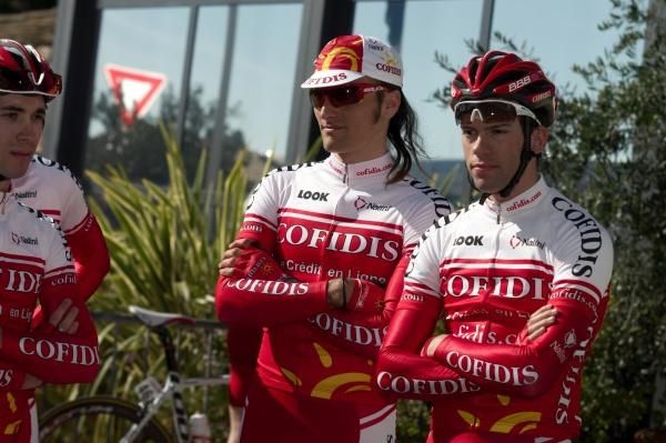 Cofidis couple Julien El Fares and Luis Angel Mate Mardones.