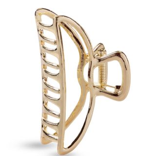 Kitsch Gold Open Shape Claw Clip