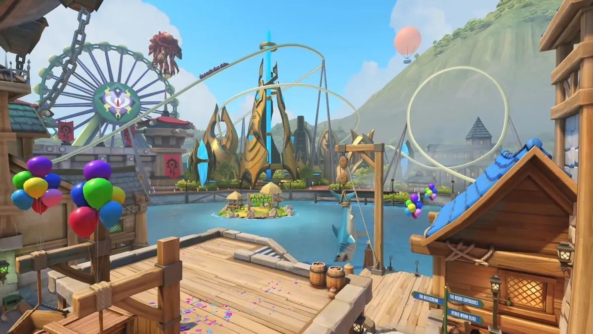 Идея создания реального парка развлечений Blizzard World на фоне новых шагов Xbox: (Image credit: Blizzard Entertainment)
