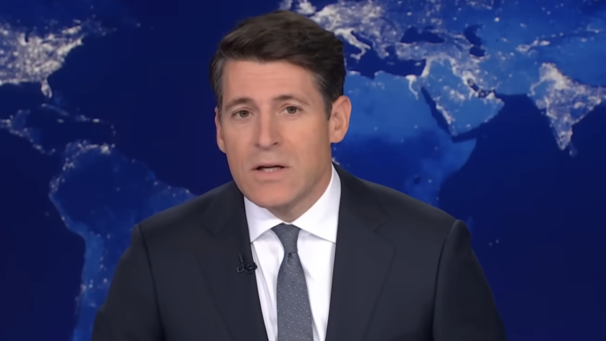 Tony Dokoupil speaks on CBS Evening News.