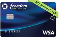 Chase Freedom Unlimited® credit card