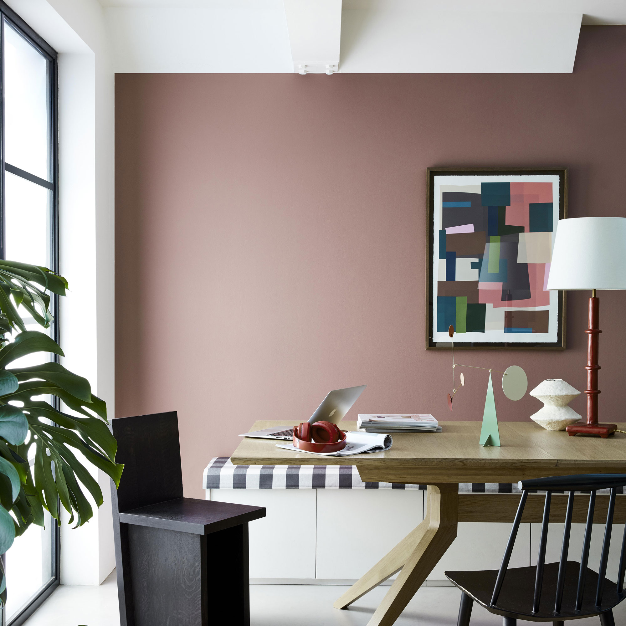 room painted in upcycled paint from Little Greene's Re:mix collection