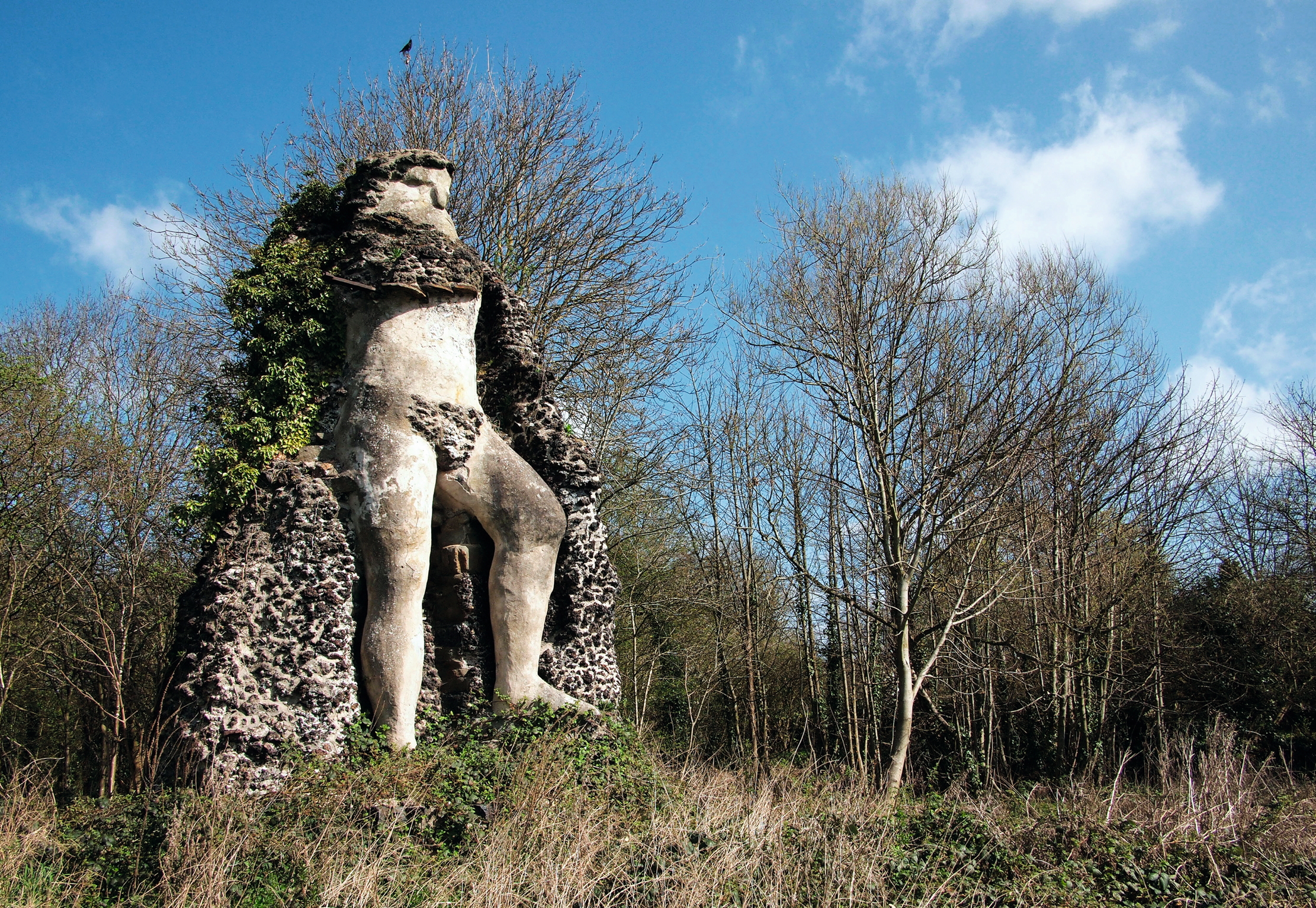 The Neptune statue at Warmley