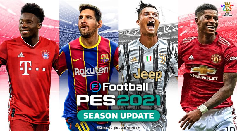 Pes 2021 Season Update Game Is Available Now Fourfourtwo