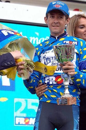 Roberto Heras (Liberty Seguros) leads the points classification