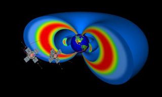 The two RBSP spacecraft will help study the Van Allen Radiation belts that surround Earth.