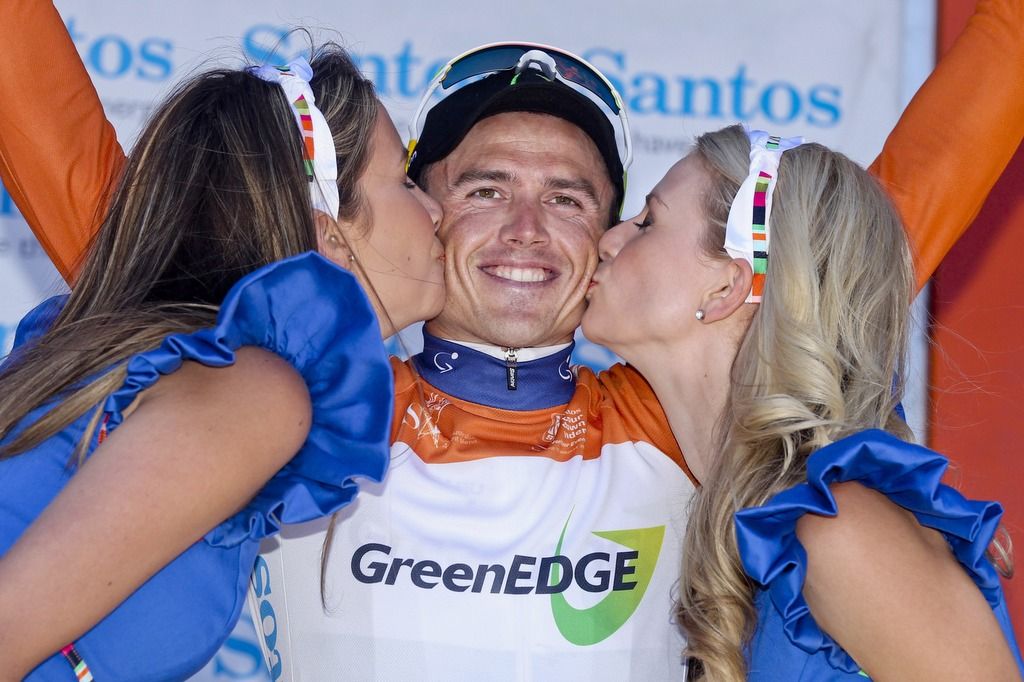 Simon Gerrans started his GreenEdge career by winning the 2012 overall title