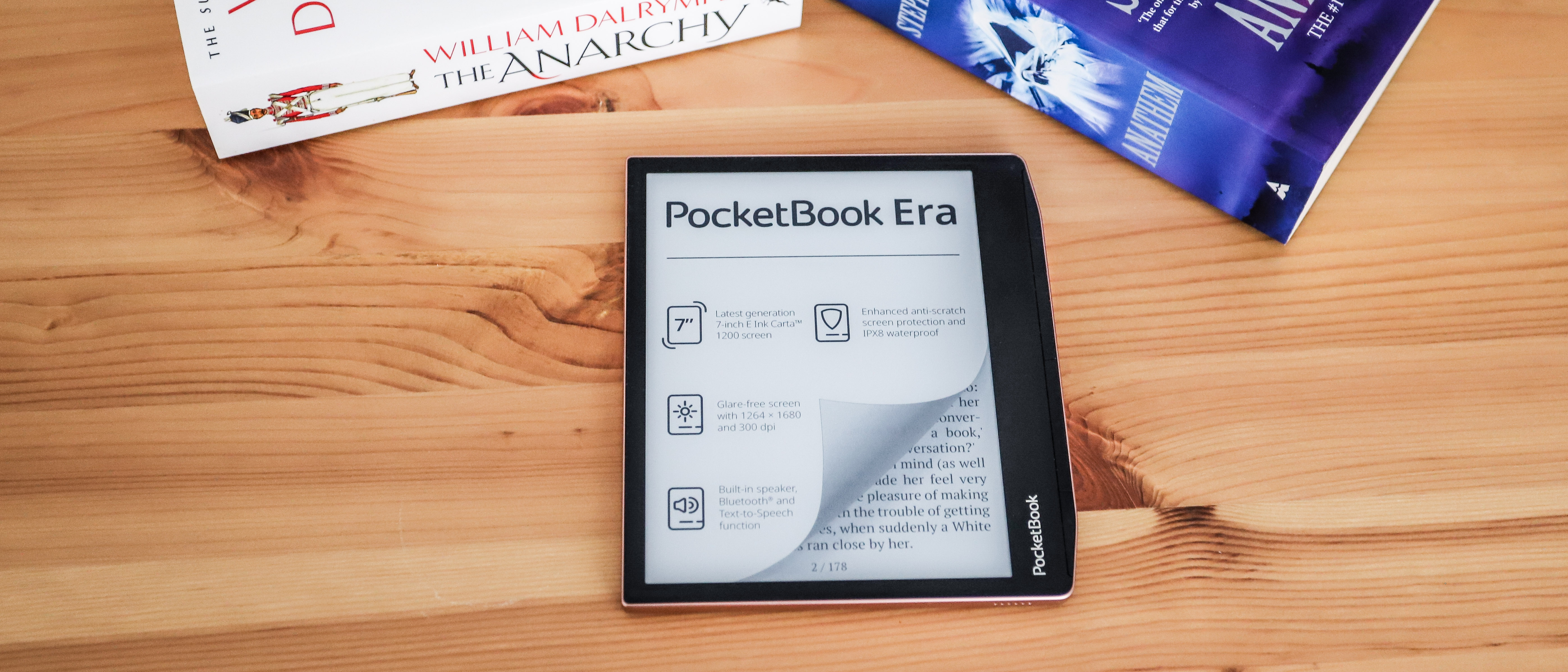 How to attach the Flip cover to PocketBook Era e-reader 
