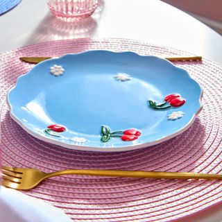 PRIMARK Cherry Side Plate £4