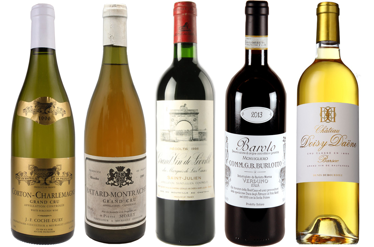 Axel Marchal's favourite wines