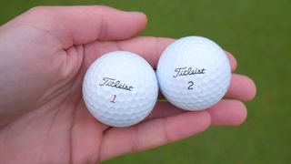 Titleist Pro V1 vs Pro V1x golf balls, 20% off Titleist Pro V1 golf balls on Amazon