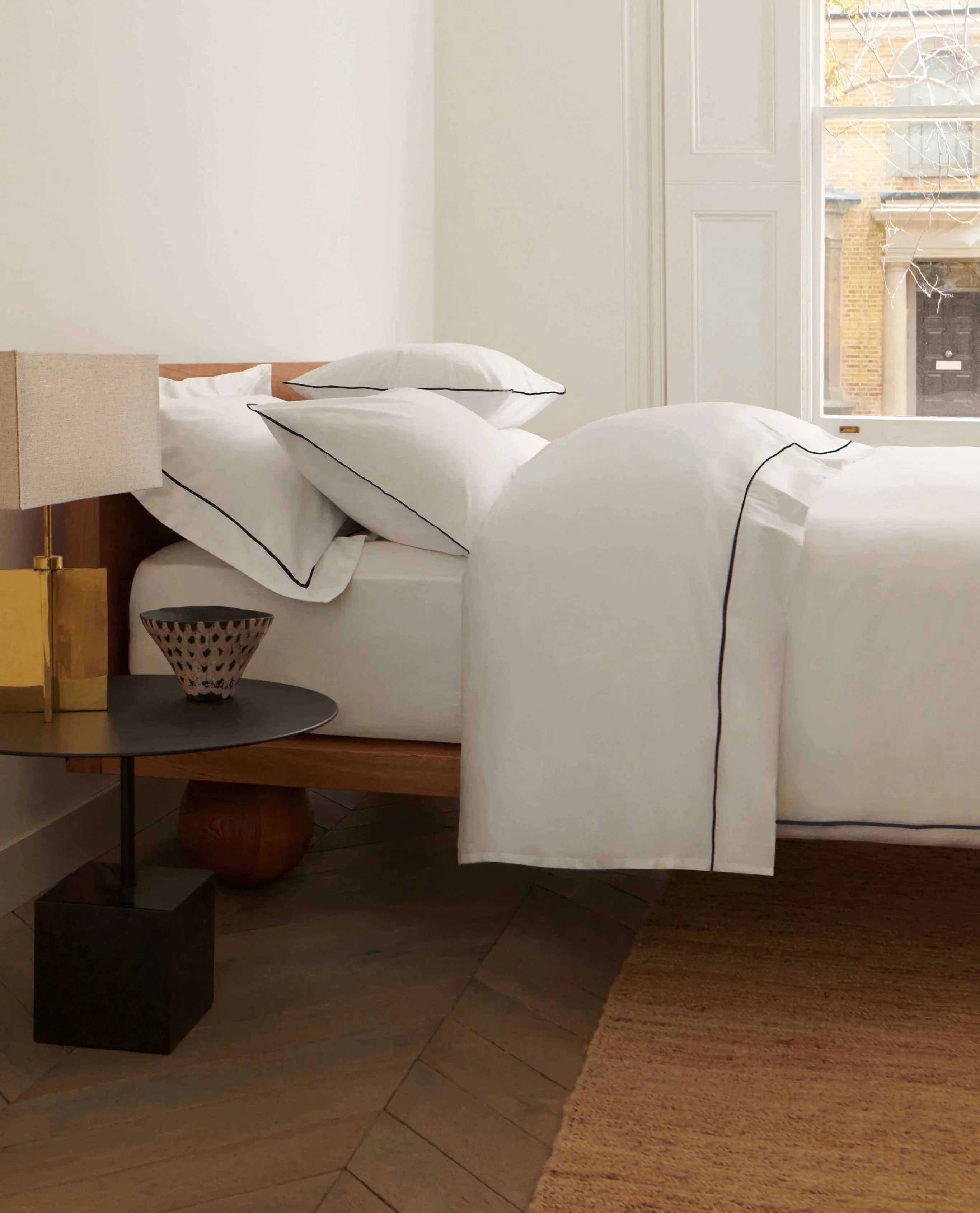 Rise &amp;amp; Fall, Crisp &amp;amp; Cool Organic Cotton Duvet Set