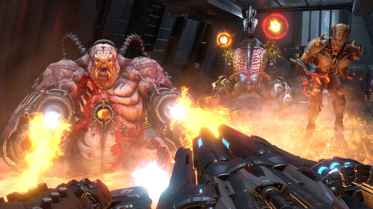 Doom eternal ps4 pro shop vs xbox one x