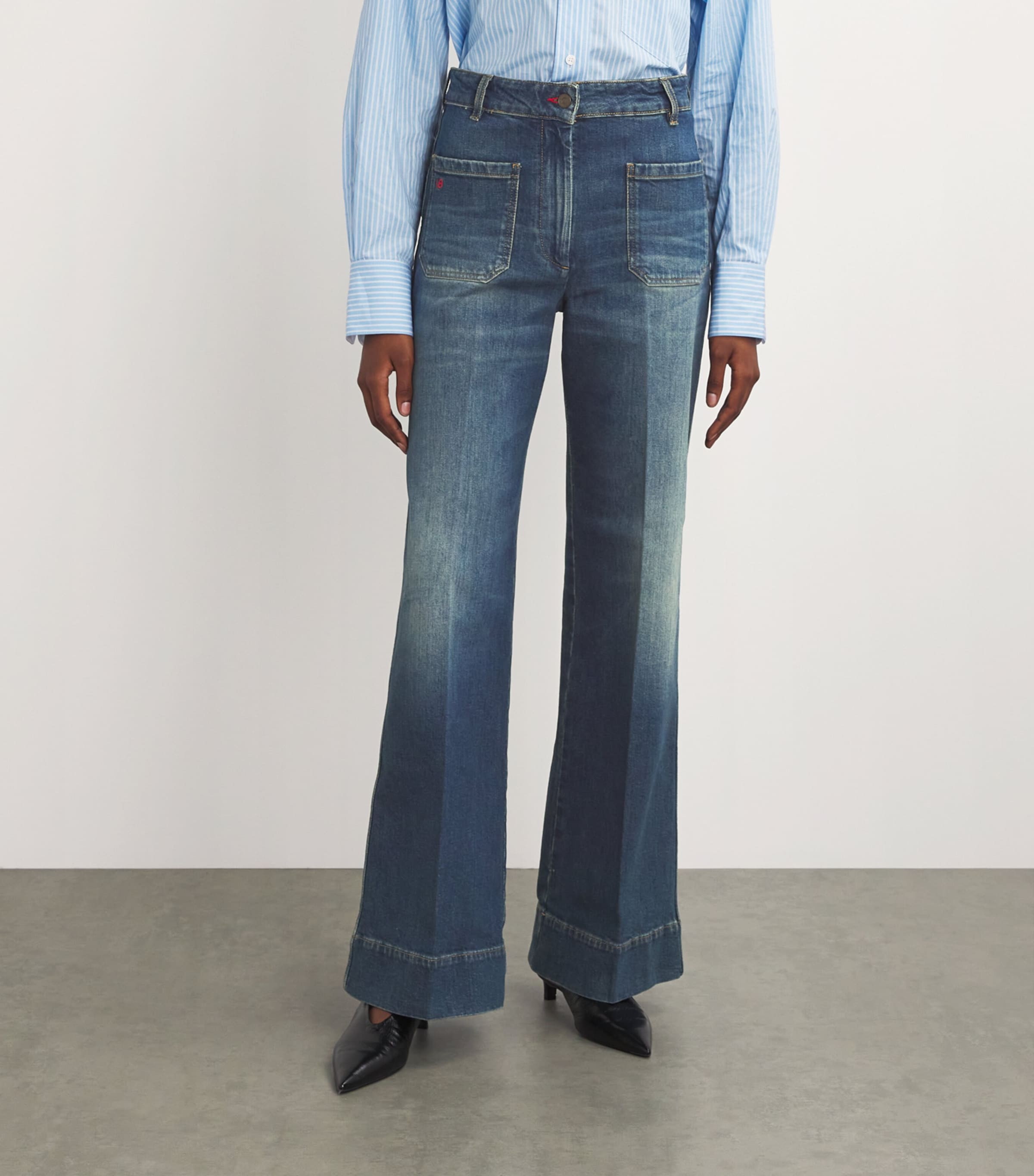 Victoria Beckham Alina Flared Jeans