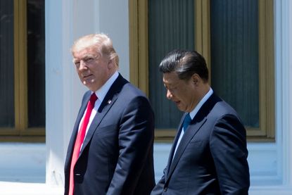 President Trump and Chinese President Xi Jinping.