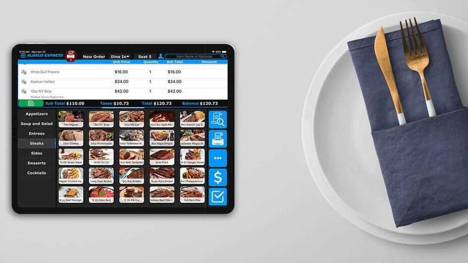 Aldelo iPad POS image for Aldelo POS review