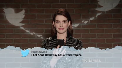 Celebrities read mean tweets