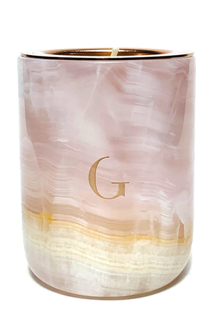 gilded candle