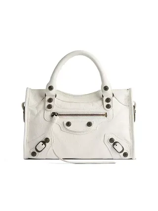 Le City Mini Bag in White