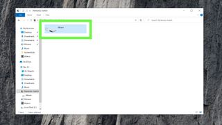how to send nintendo switch screenshots to your computer - open album