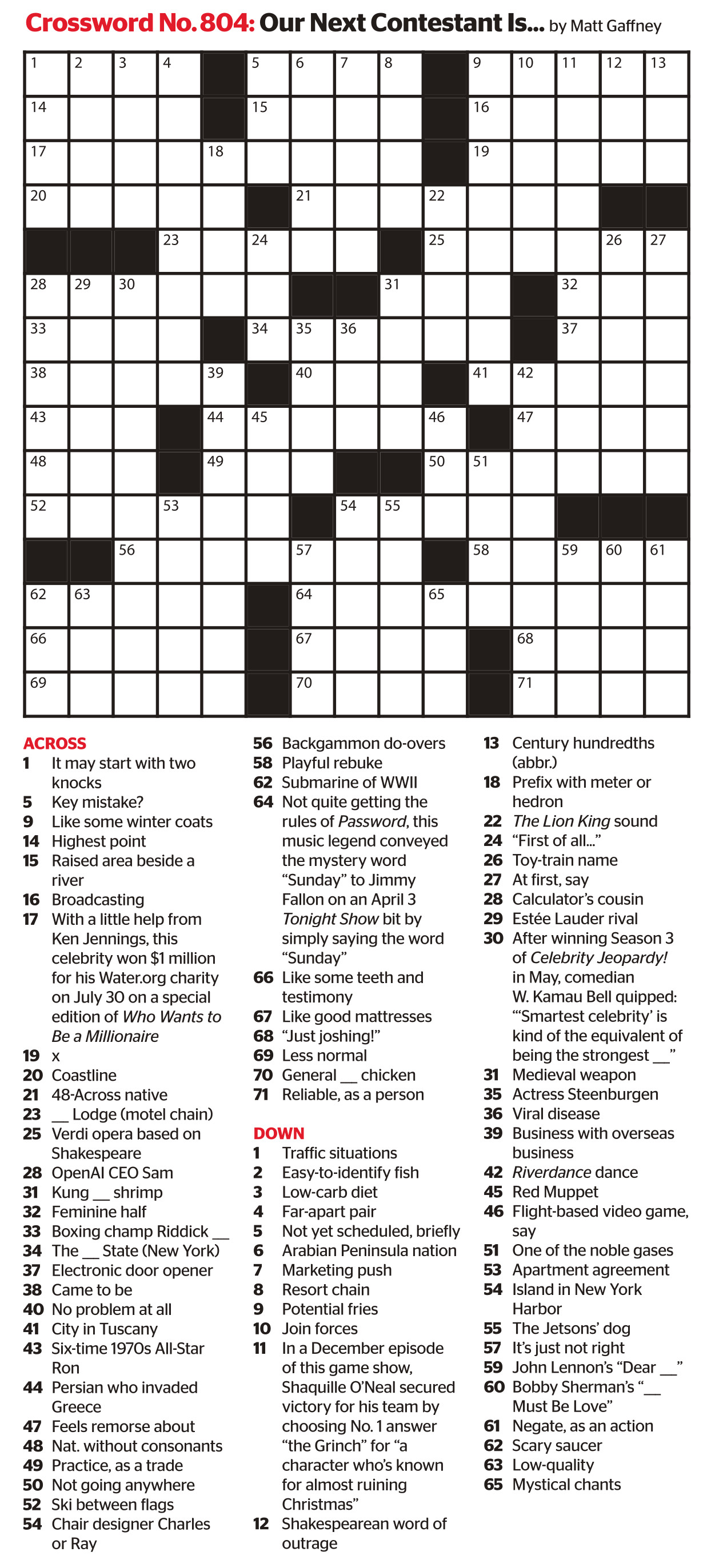 Puzzles