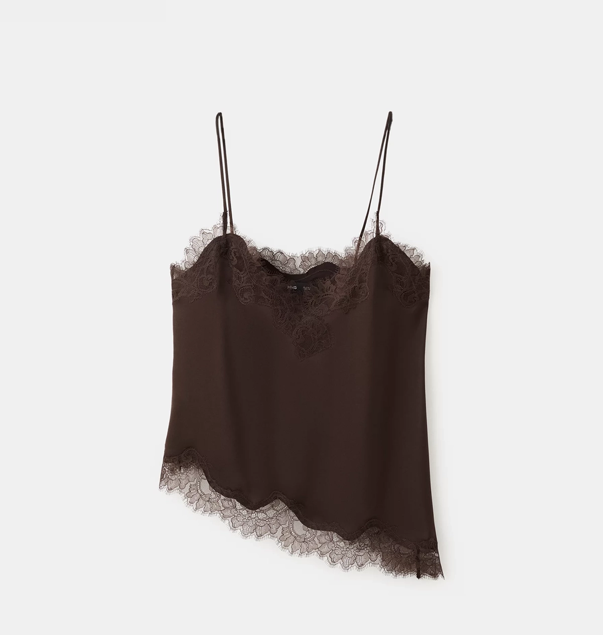 MANGO, Tity Lace Trim Camisole