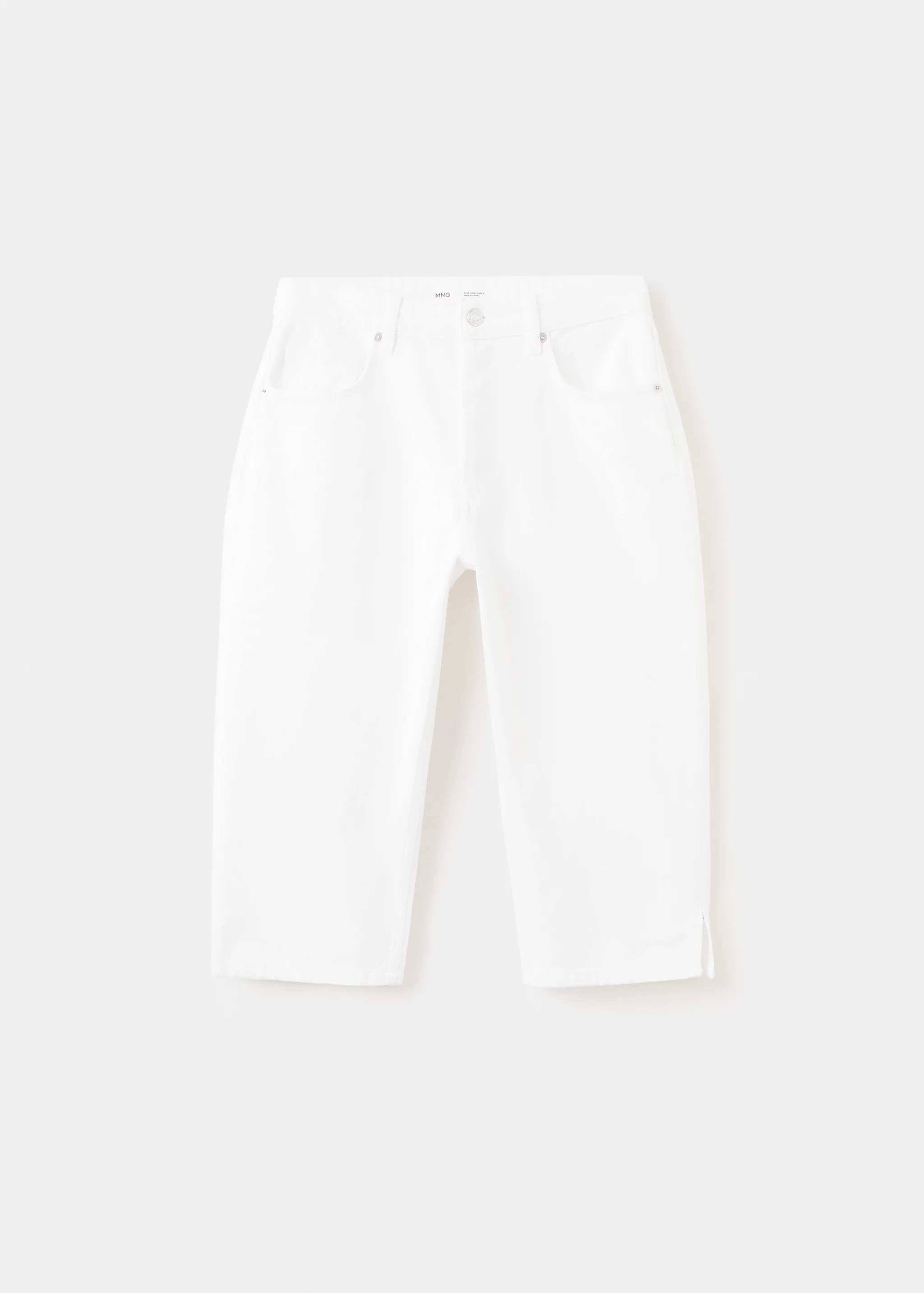 Straight-Fit Capri Jeans - Women | Mango Usa
