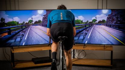 Budget smart store trainer for zwift