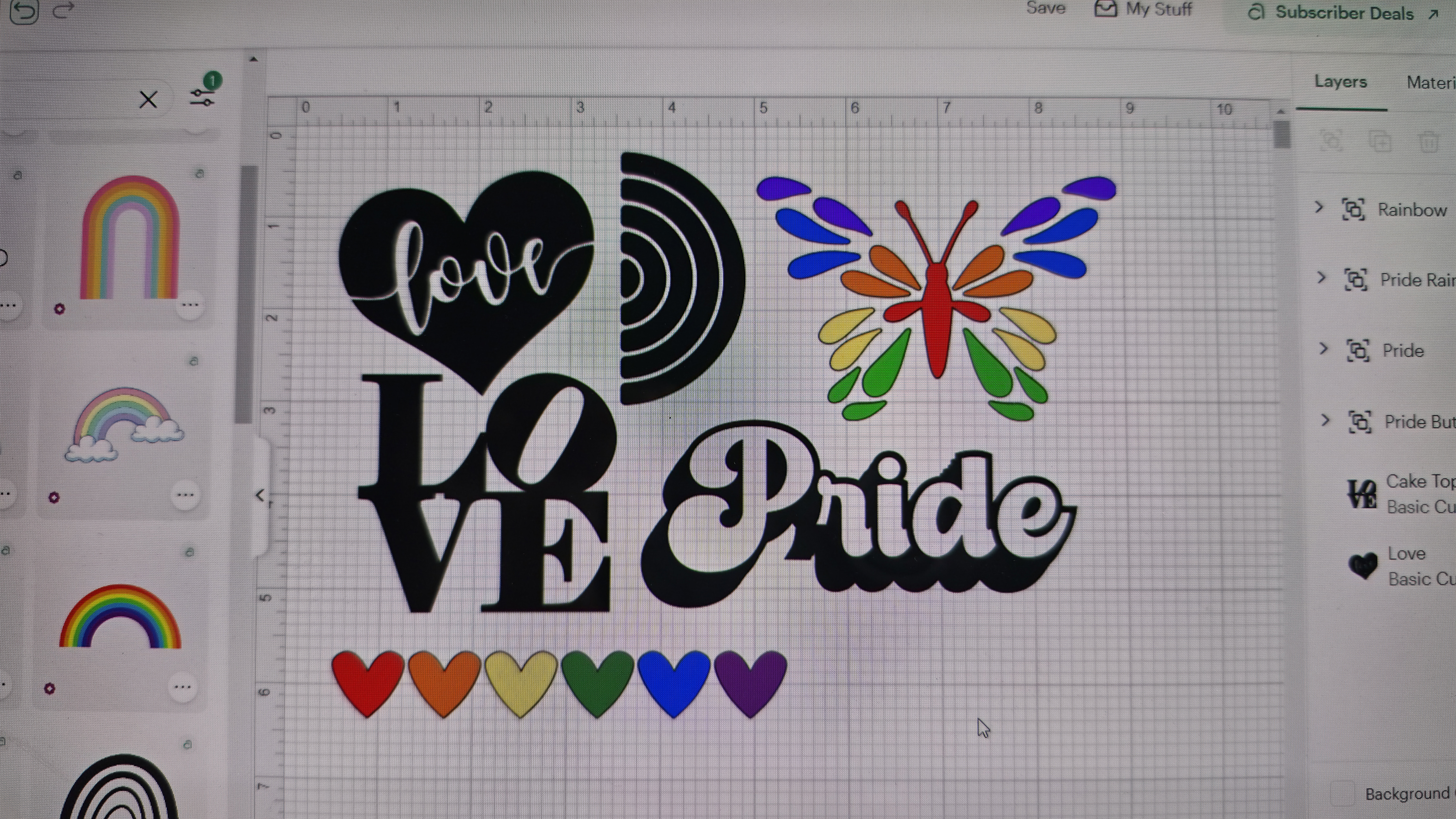 Cricut Pride Crafting
