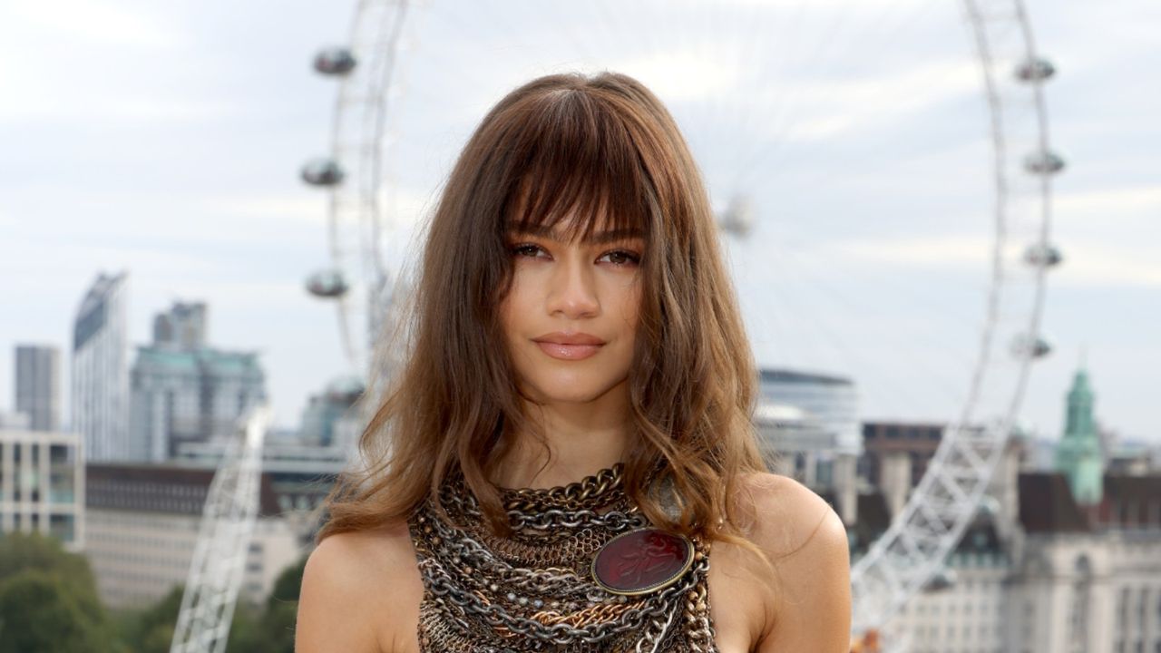 Zendaya attends the Dune Photocall in London ahead of the film&#039;s release on 21st October in central London on October 17, 2021 in London, England. 